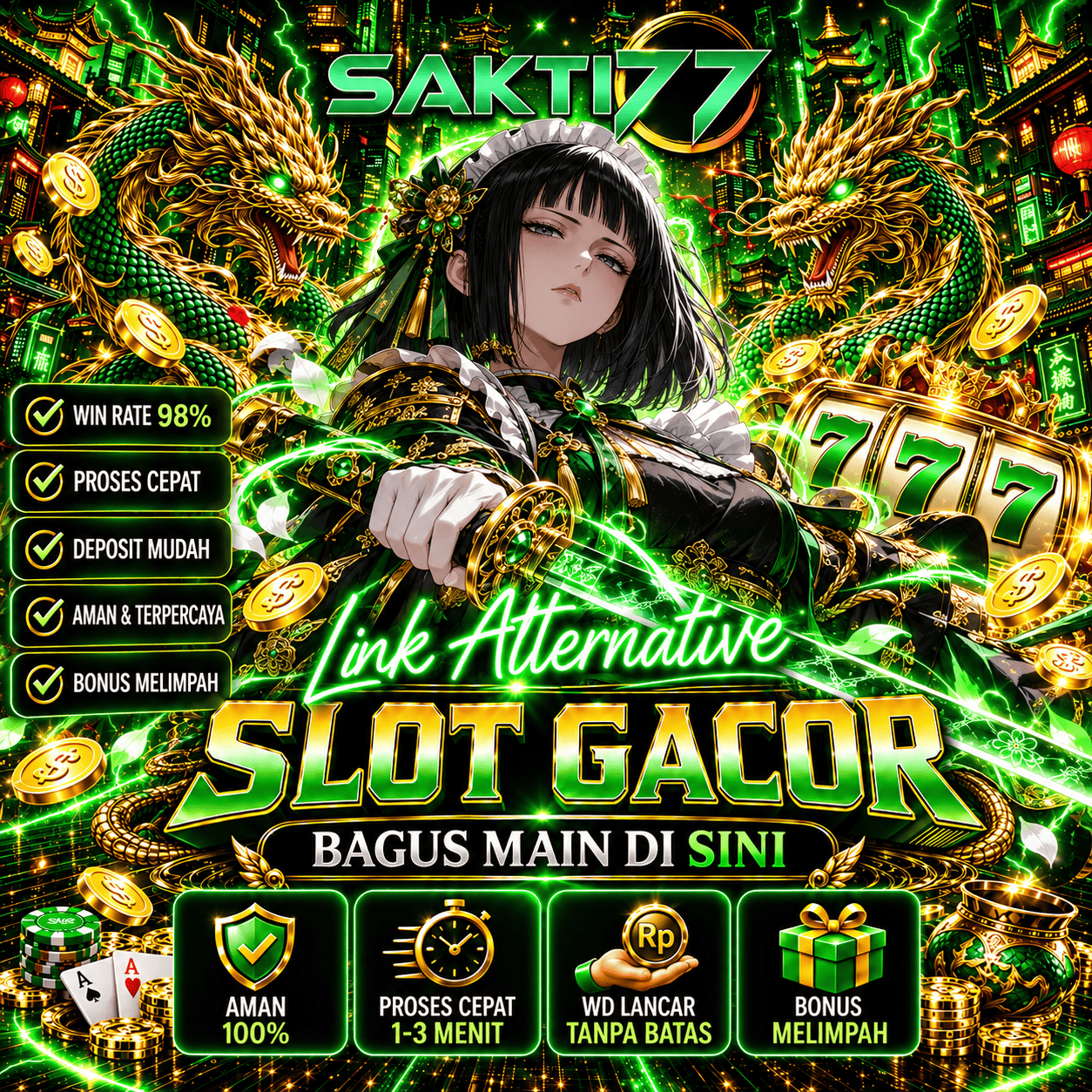 SAKTI77 - Situs Slot Gacor Online Hari ini & Link Resmi Slot88 Terbaru Dengan Akses Stabil 2026