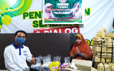 Penyaluran Sembako dan Bantuan Pakaian Layak Pakai Bersama Waroeng Inklusi Malang