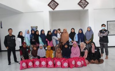 Antusias Anak-anak LKSA dalam Peringatan Hari Gizi