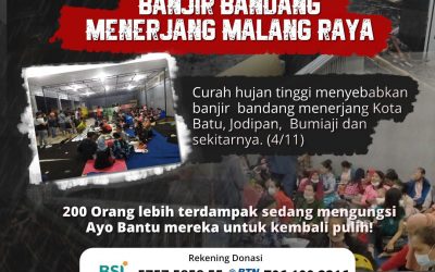 DARURAT!!! Bencana Banjir Bandang Malang Raya