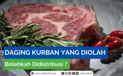 Bolehkan Distribusi Daging Kurban yang Diolah?