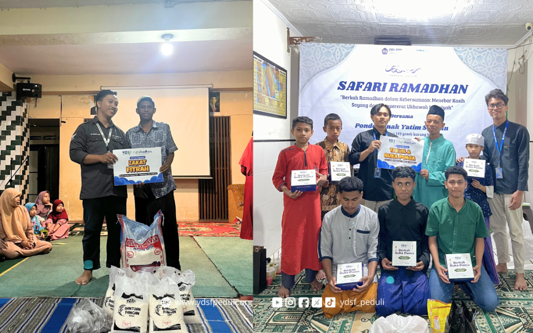 Berbagi Berkah Ramadan: YDSF Malang Salurkan Bantuan Buka Puasa dan Zakat Fitrah untuk Anak Panti di Malang