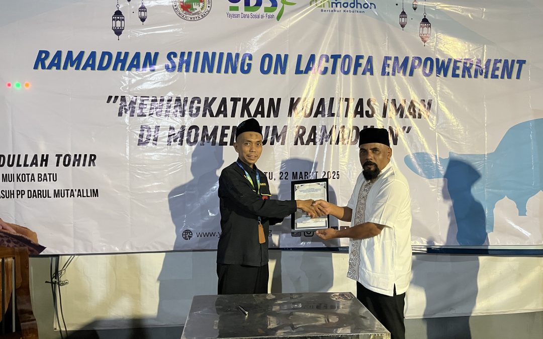 Lactofa Empowerment : Peluncuran Kampung Sedekah Susu, Sinergi untuk Peternak dan Keberkahan Bersama.