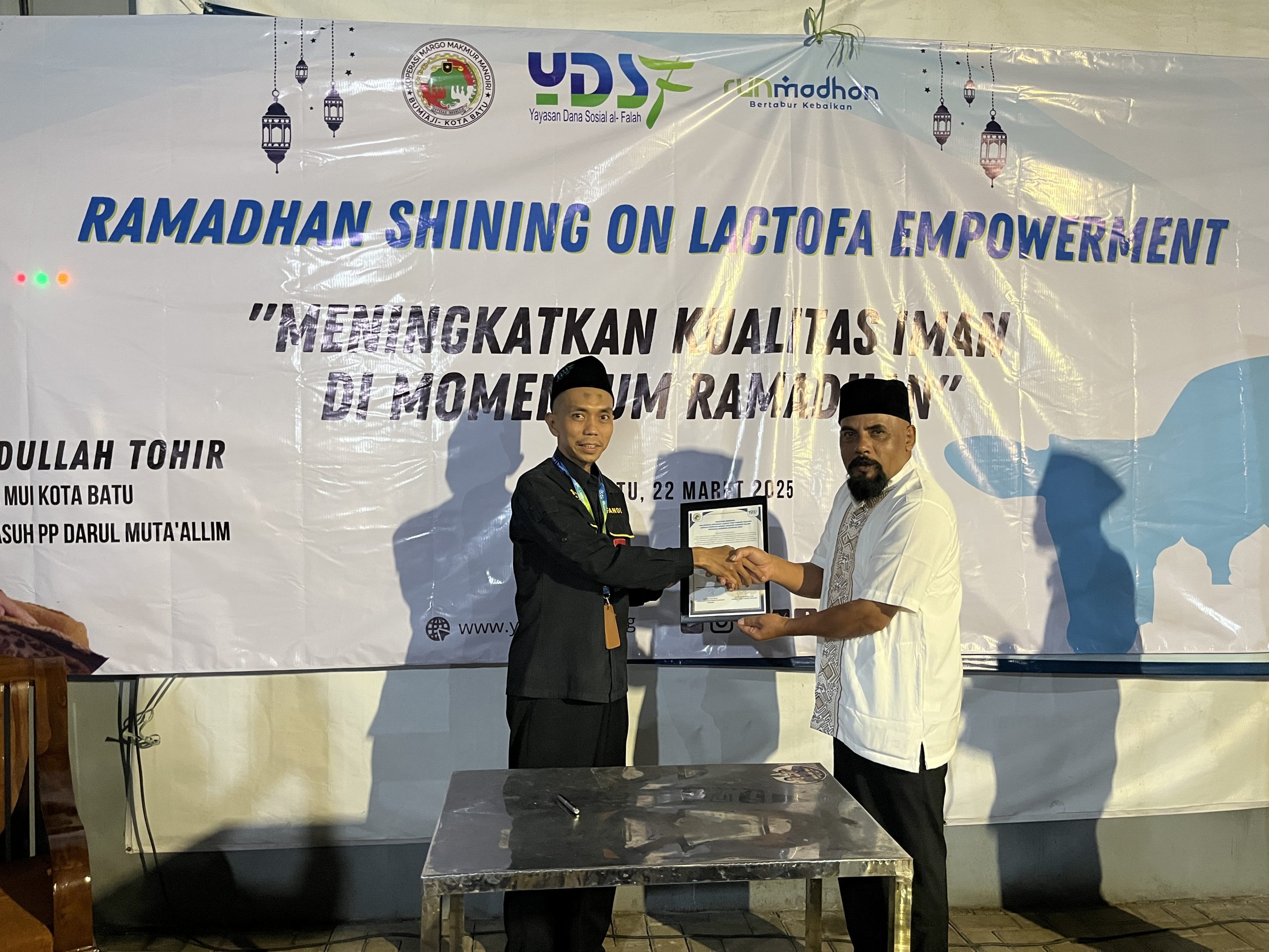 peresmian kampung sedekah susu