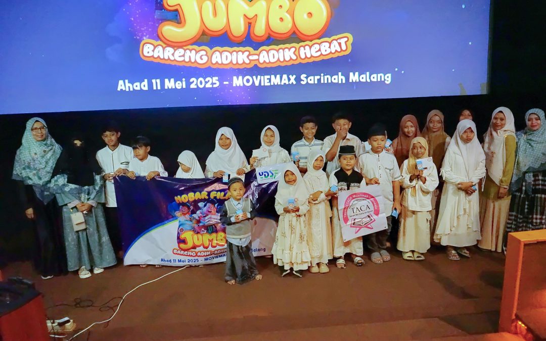Nobar Jumbo, YDSF dan Tanah Air Cinta Al-Qur’an (TACA) Hadirkan Kebahagiaan untuk Anak Yatim di Malang