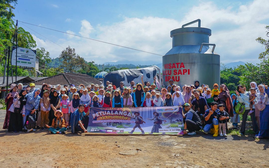 Muharram 1447 Hijriah, YDSF Ajak Anak Yatim Menjelajah Dunia Susu dan Apel di Kota Batu
