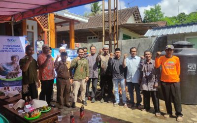Simbol Pecah Kendi, YDSF Bangun Sumur di Donomulyo Malang Selatan