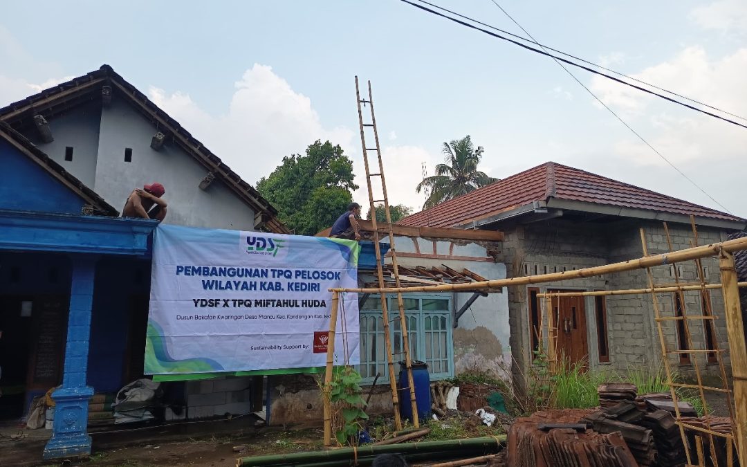 Progress Pembangunan TPQ di Pelosok Kediri, Komitmen YDSF Dukung Pendidikan Islam