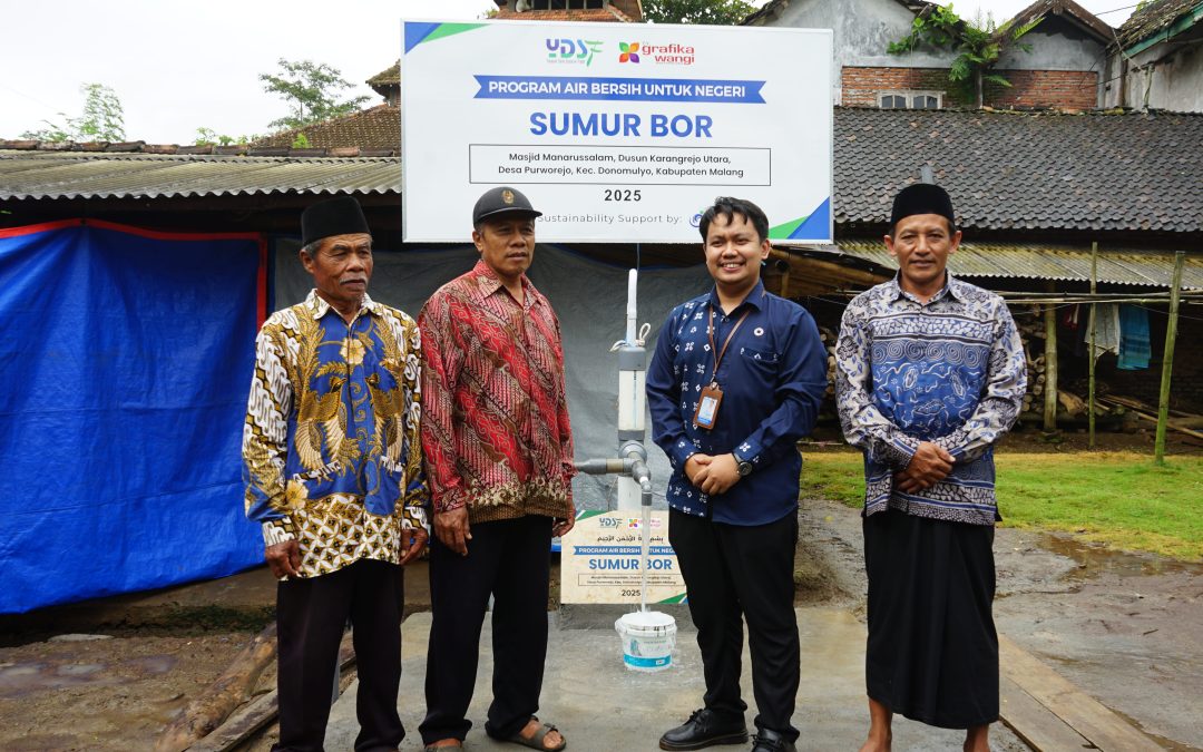 YDSF Malang Resmikan Dua Sumur Bor untuk Perluas Akses Air Bersih di Kabupaten Malang